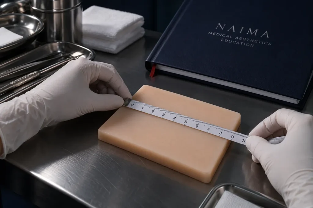 Illustrative image: skin practice pad